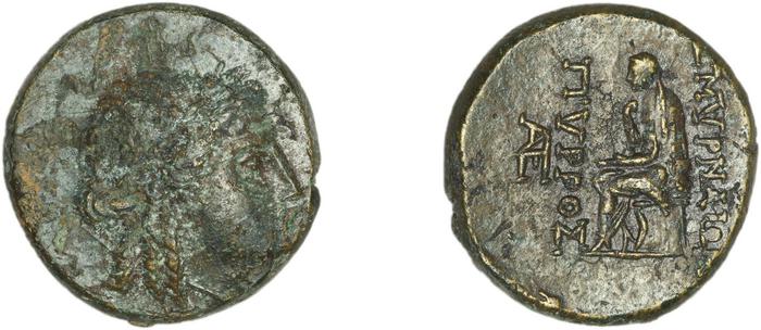 реверс Smyrna Milne 1927 Period XII J