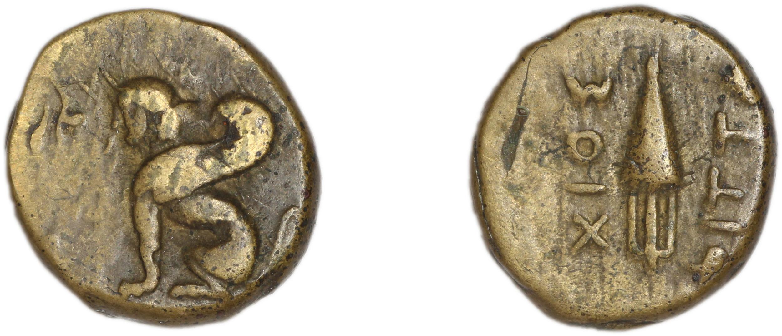 Chios Hardwick 1991 Bronze 375-350, аверс, bm