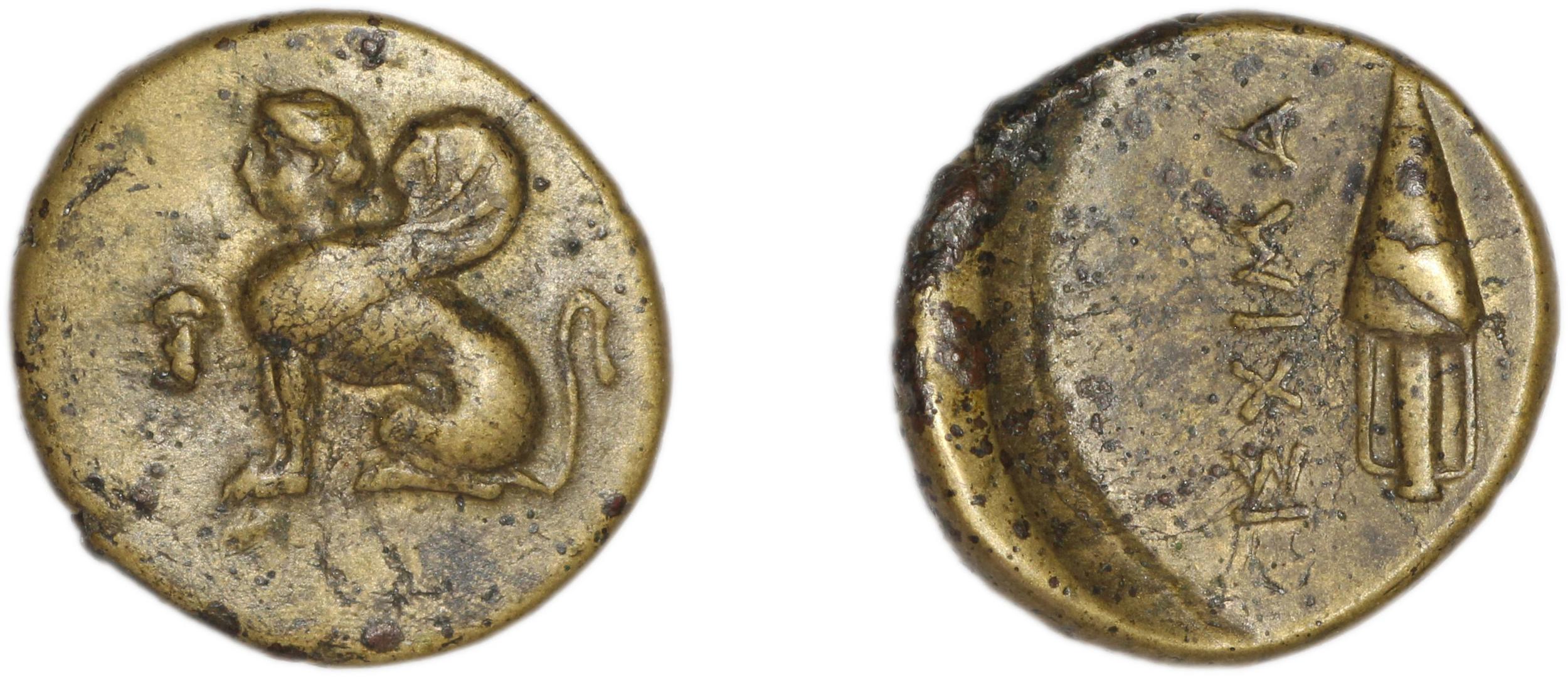 Chios Hardwick 1991 Bronze 375-350, аверс, bm