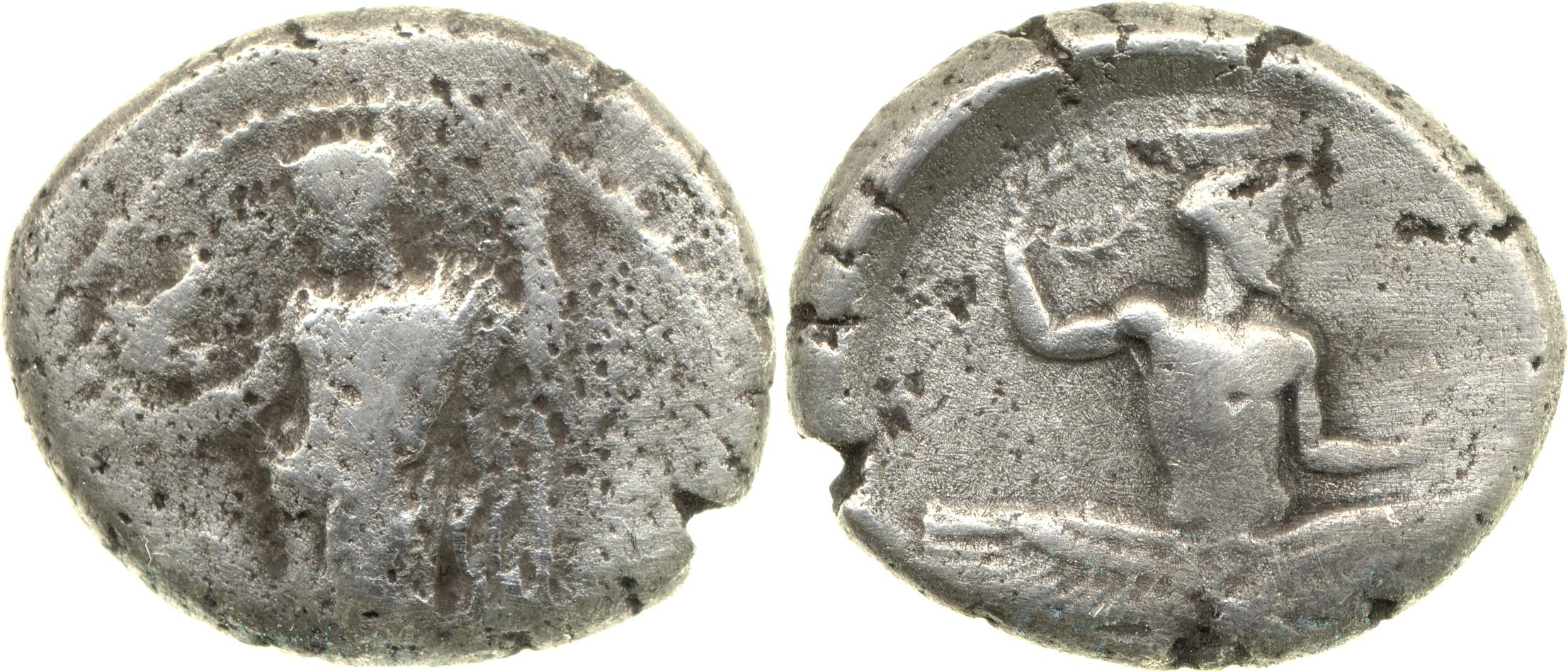 аверс Tiribazus Soli (Pompeiopolis) Babelon 1910 581