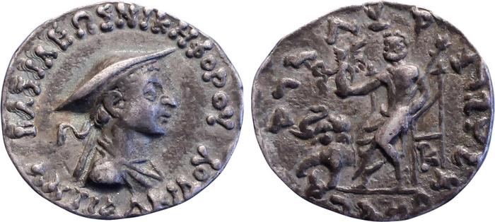 аверс Bactrian and Indo-Greek Coinage Antialcidas 18.2