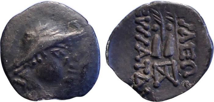 аверс Bactrian and Indo-Greek Coinage Eucratides I 9A.2