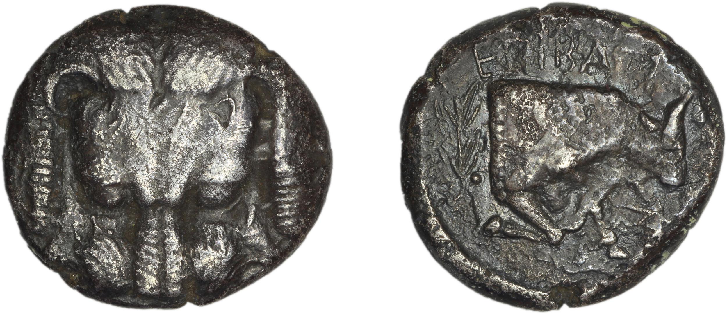 аверс Samos Barron 1966 Class VIII tetradrachms