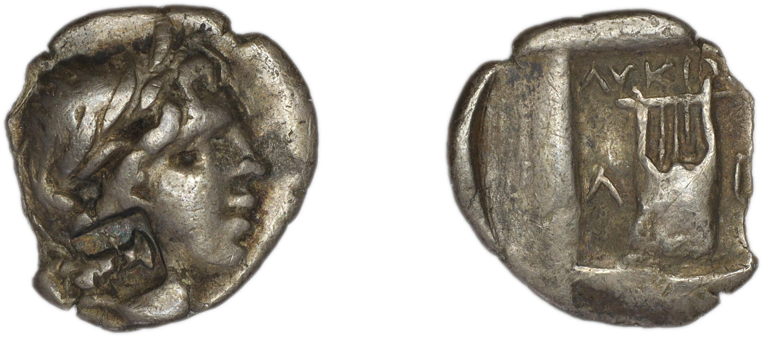 Lycian League Limyra Troxell 1982 2.56, аверс, Британский музей
