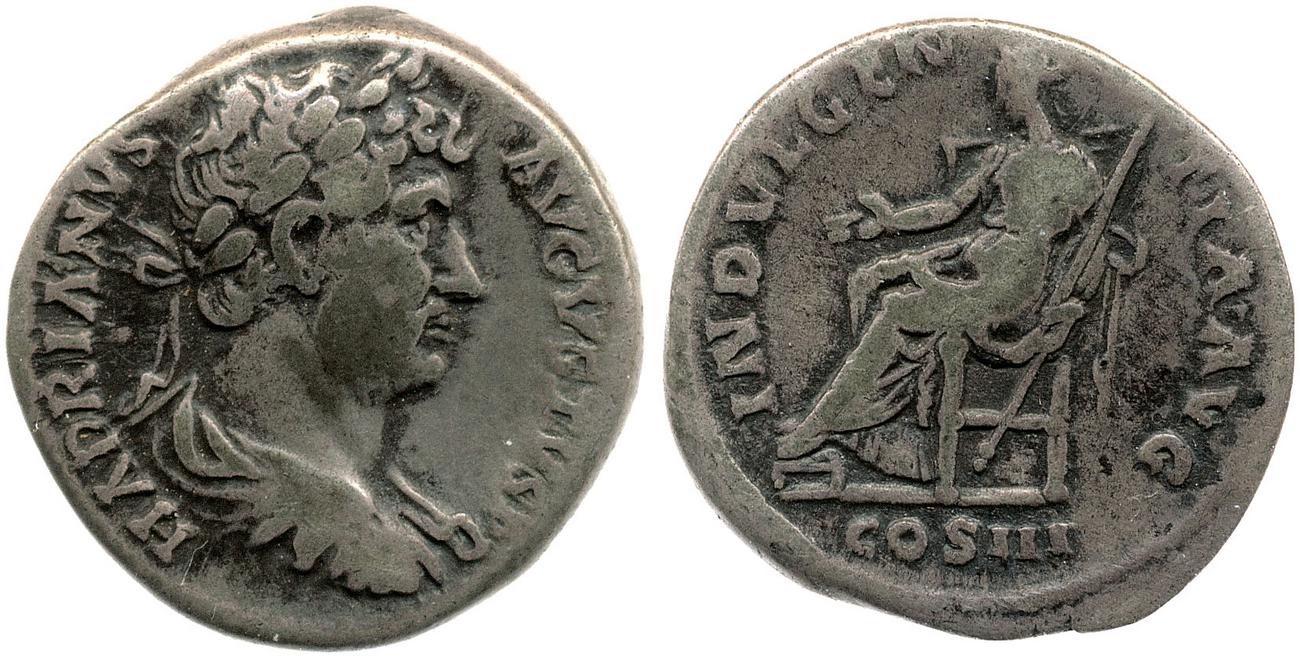 obverse RIC II, Part 3 (second edition) Hadrian 954