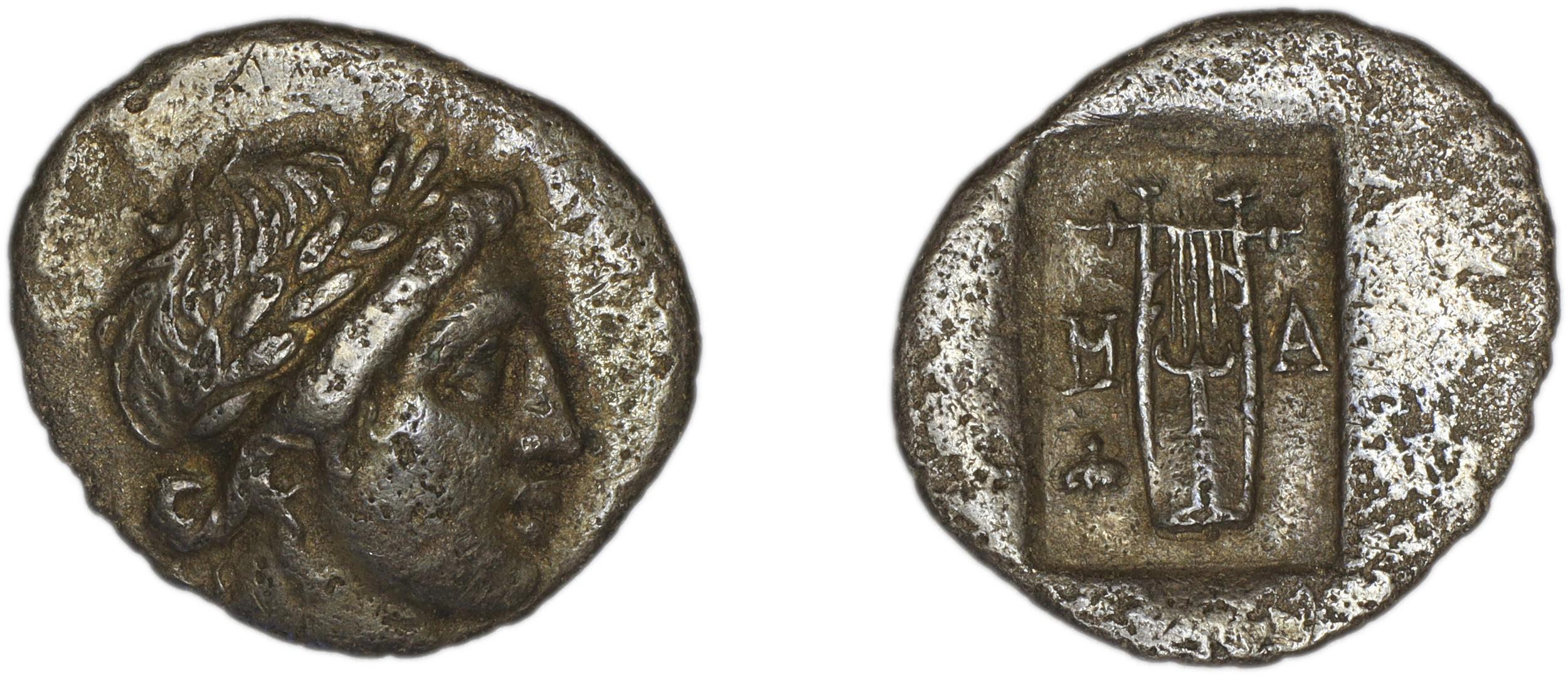 Lycian League Masicytes Troxell 1982 4.98, аверс, Британский музей