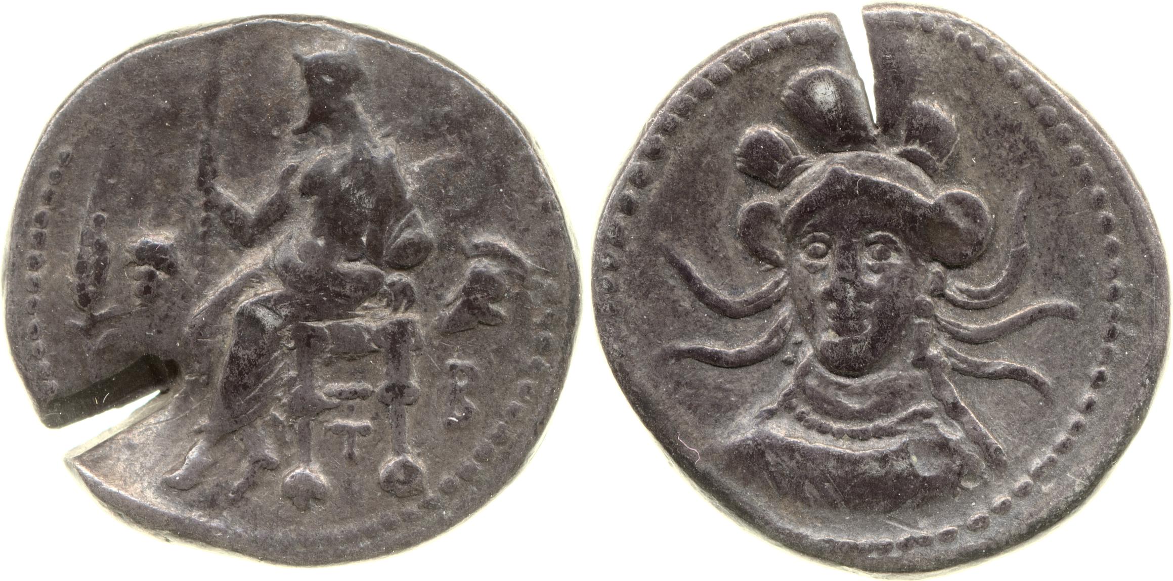 Balakros Tarsus Babelon 1910 728-30, аверс, Британский музей
