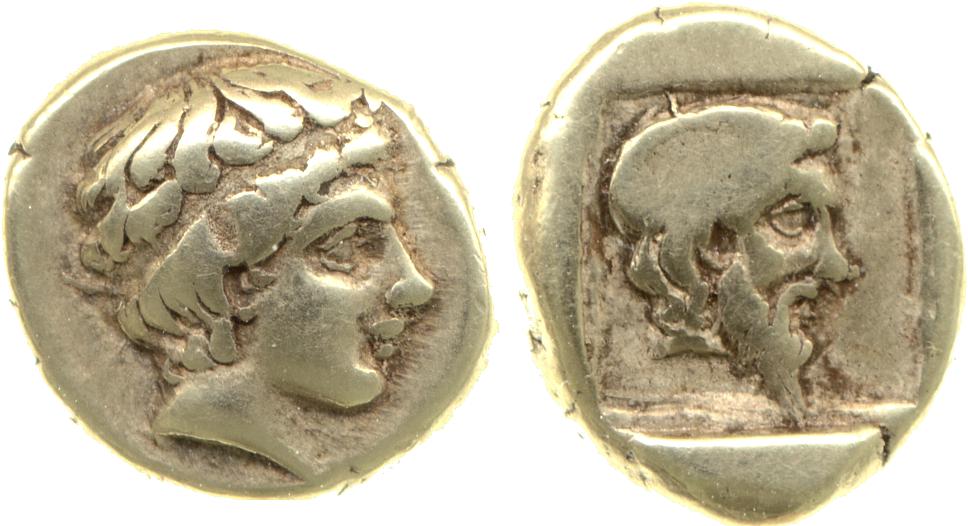 Mytilene Bodenstedt 1981 Series 3.52, аверс, Британский музей