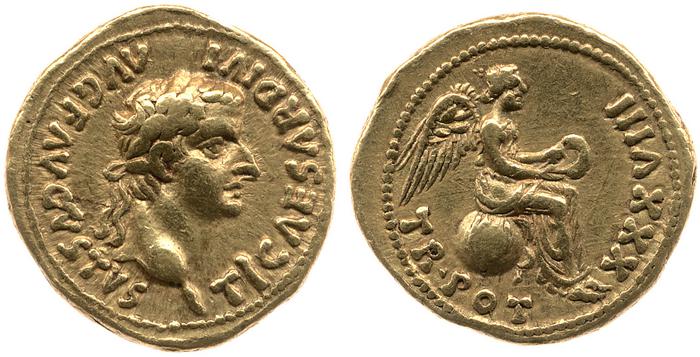 реверс RIC I (second edition) Tiberius 22