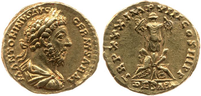 реверс RIC III Marcus Aurelius 340