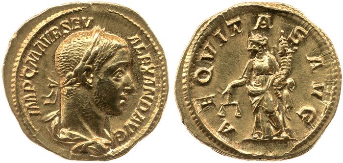 реверс RIC IV Severus Alexander 126