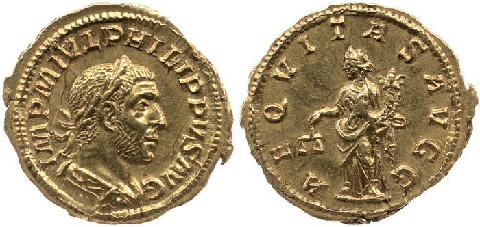reverse RIC IV Philip I 27A