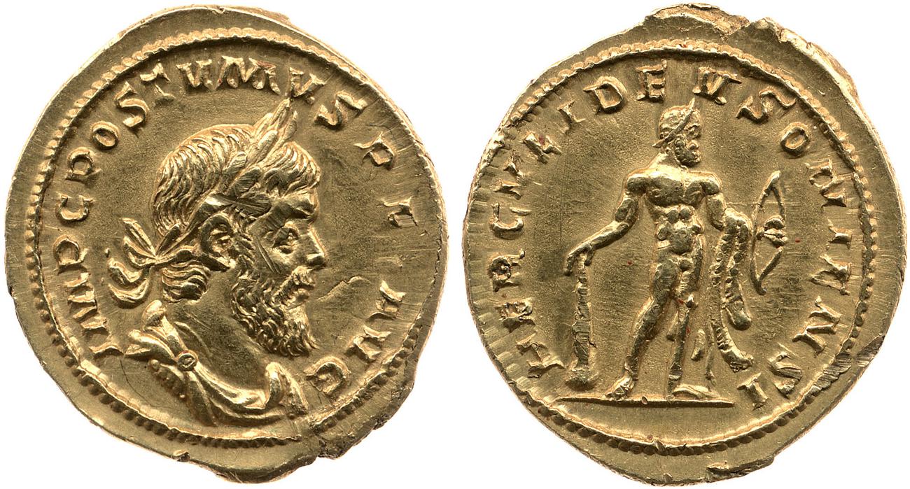 obverse RIC V Postumus 21
