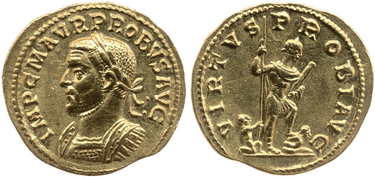 RIC V Probus 13, аверс, bm