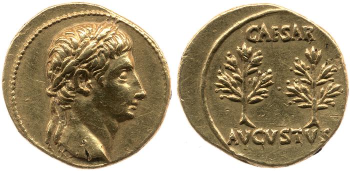 реверс RIC I (second edition) Augustus 50A