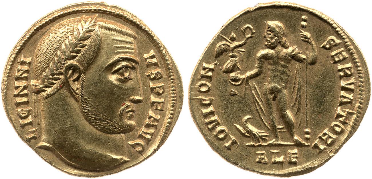 аверс RIC VI Alexandria 131