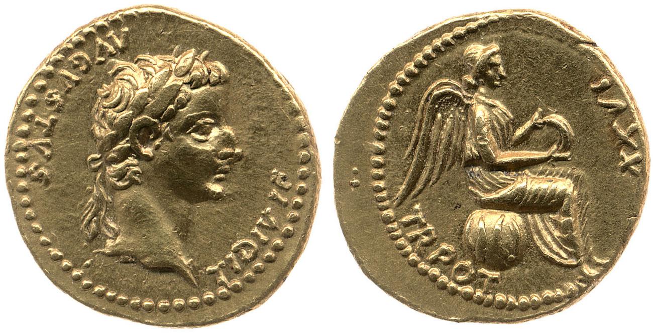 аверс RIC I (second edition) Tiberius 10