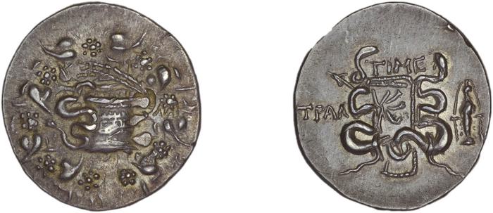 реверс Tralles Carbone 2020 XLI, tetradrachms
