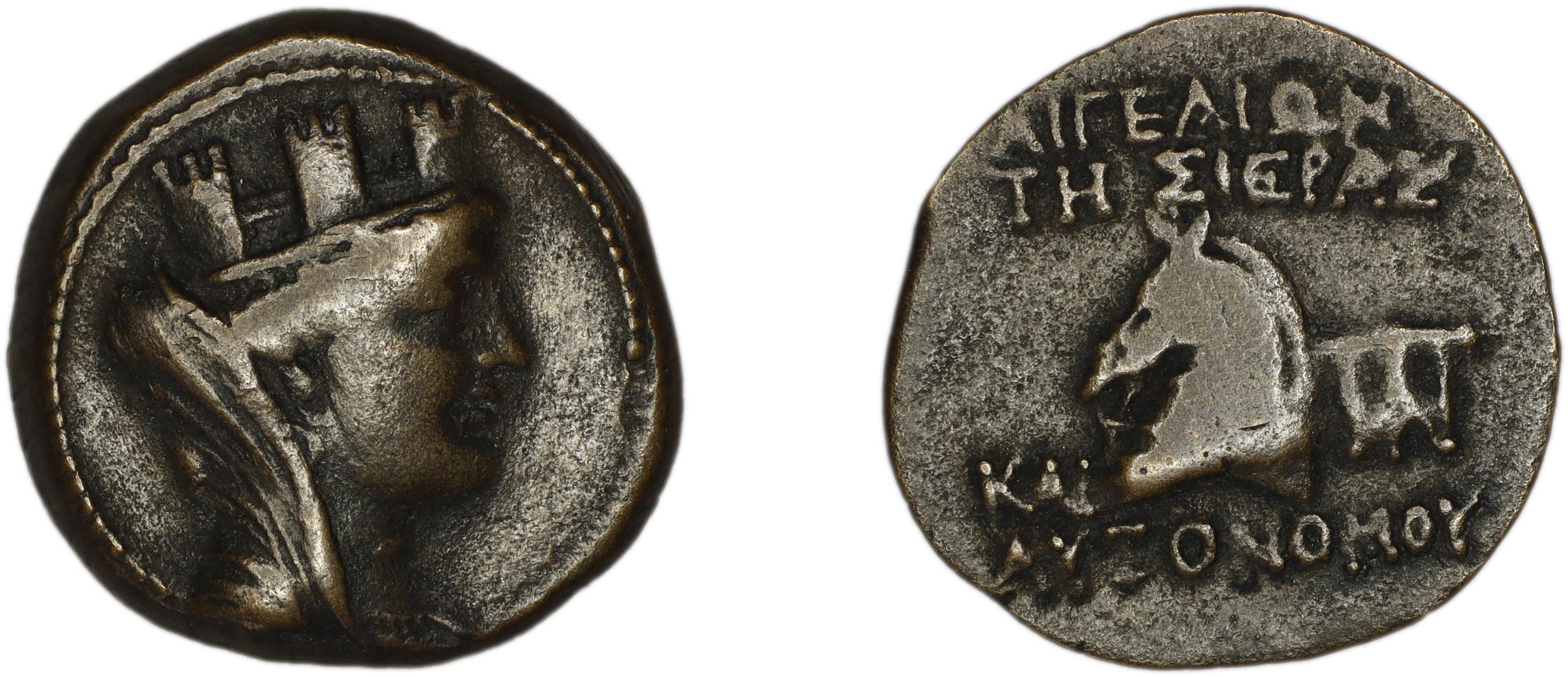 аверс Aegeae Bloesch 1982 Period 4C.113-72