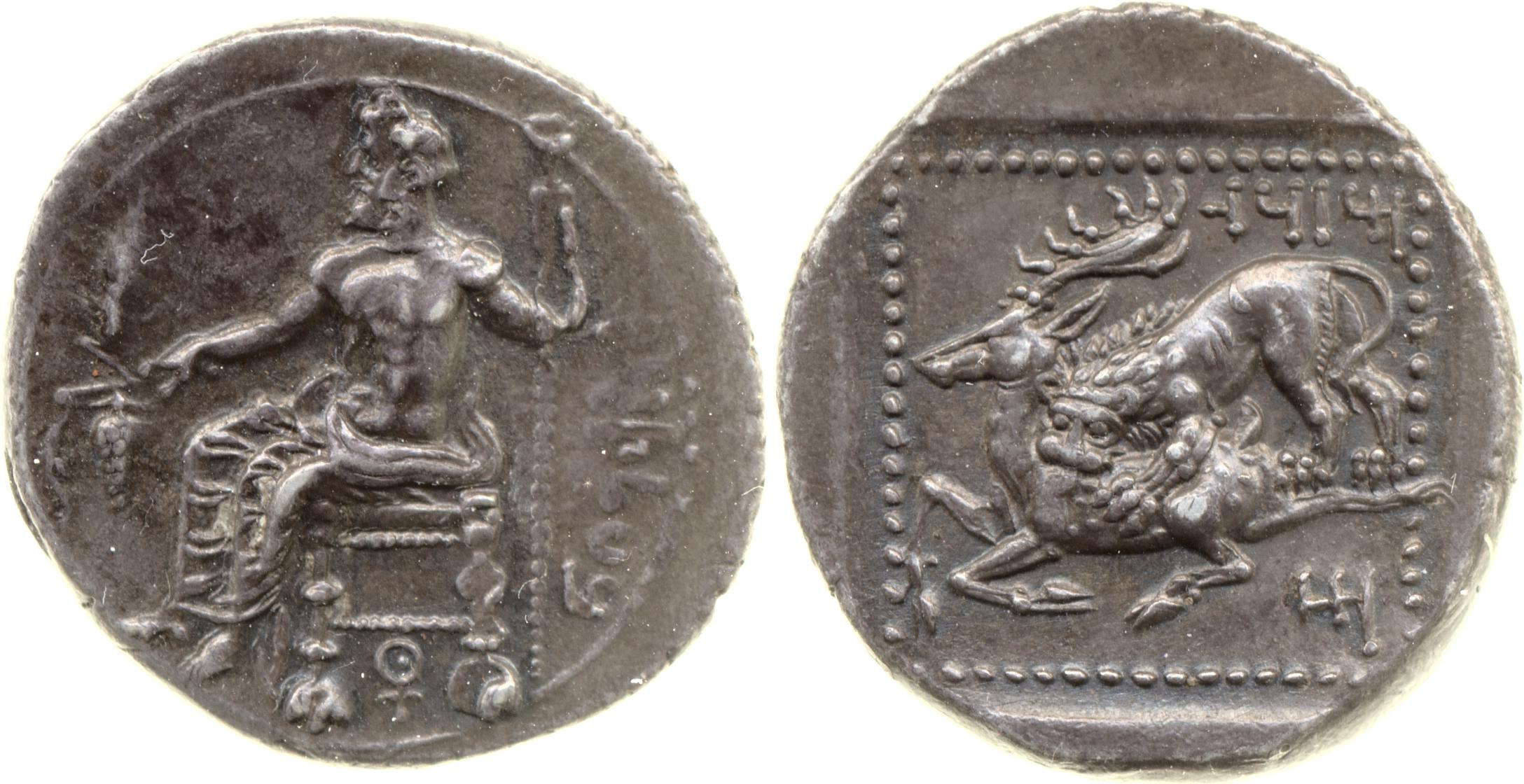 Mazaeus Tarsus Newell 1920 Series I, аверс, Британский музей