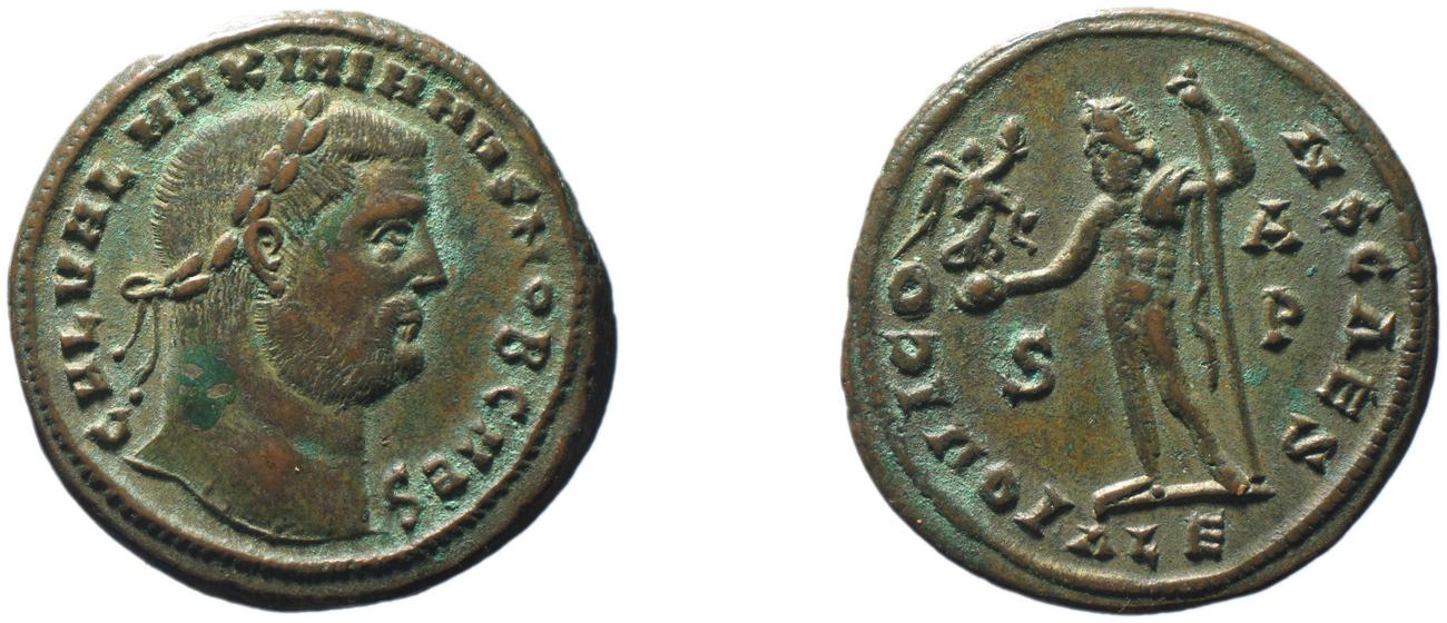 RIC VI Alexandria 43, аверс, bm