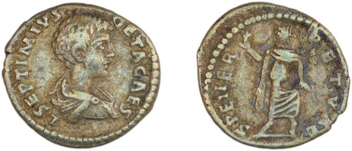 RIC IV Geta 96, реверс, bm