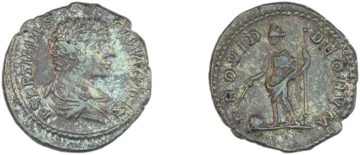 RIC IV Geta 51, реверс, bm