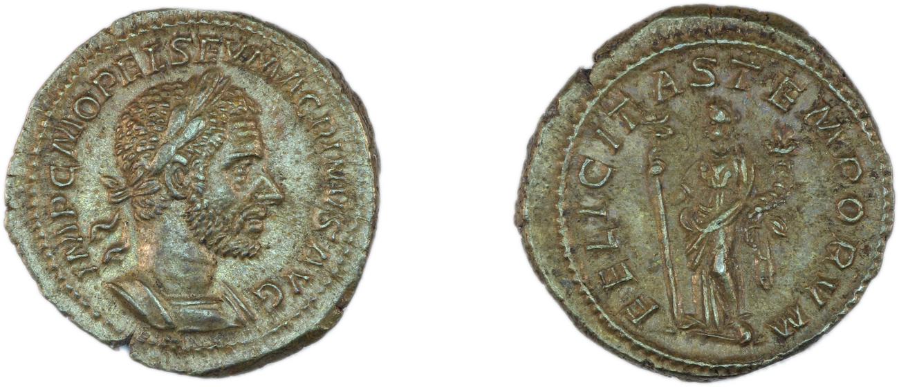 RIC IV Macrinus 59, аверс, Британский музей