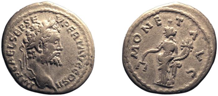 RIC IV Septimius Severus 411A, реверс, bm