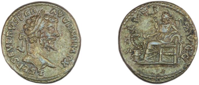 RIC IV Septimius Severus 497A, реверс, bm