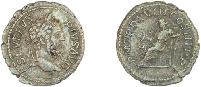 RIC IV Septimius Severus 236, реверс, bm