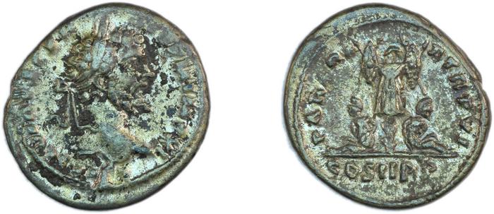 RIC IV Septimius Severus 496A, реверс, bm
