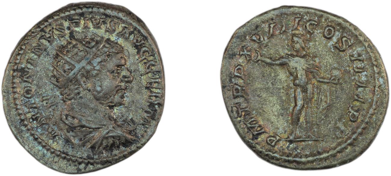 RIC IV Caracalla 264C, аверс, bm