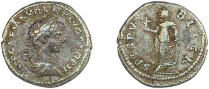 реверс RIC IV Caracalla 341b