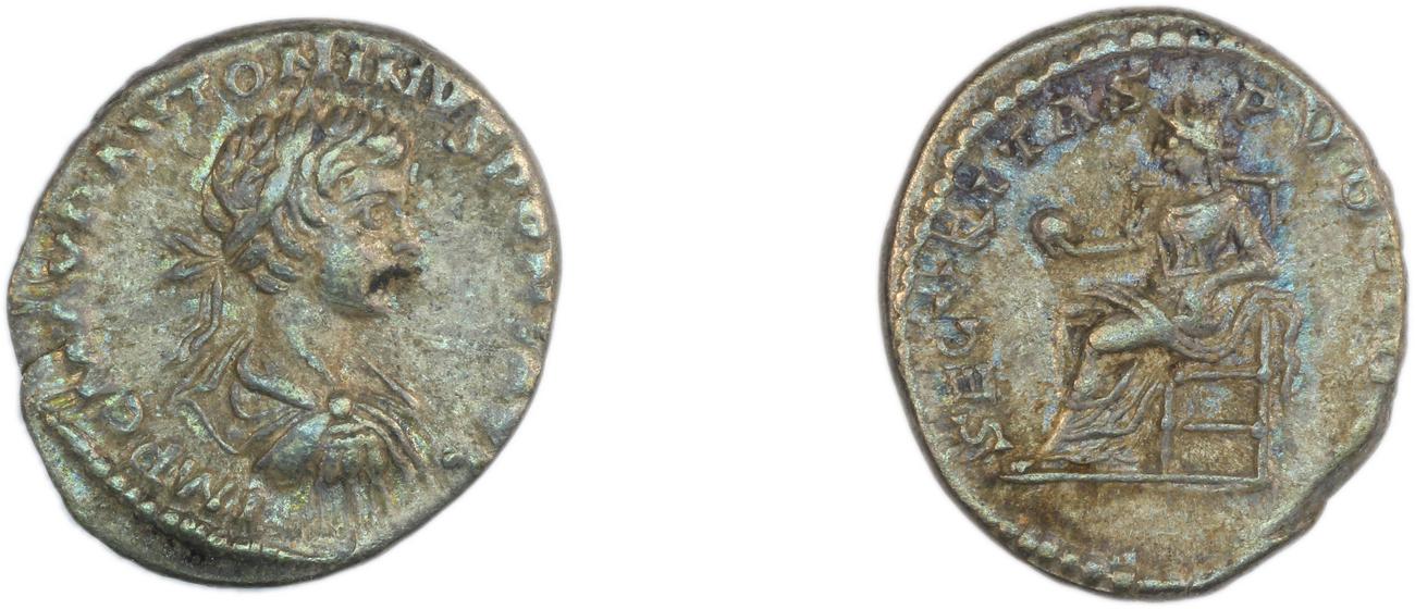 RIC IV Caracalla 332, аверс, bm