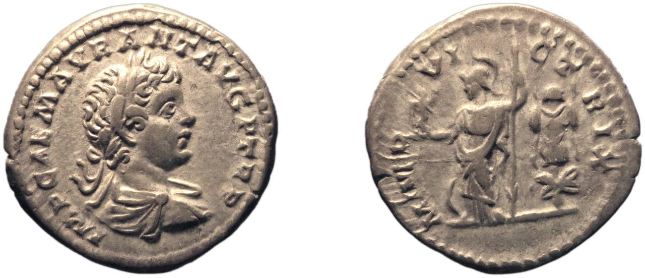 obverse RIC IV Caracalla 25A