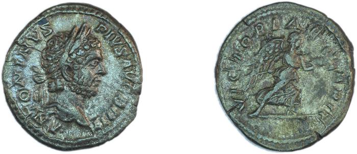 RIC IV Caracalla 231A, реверс, Британский музей