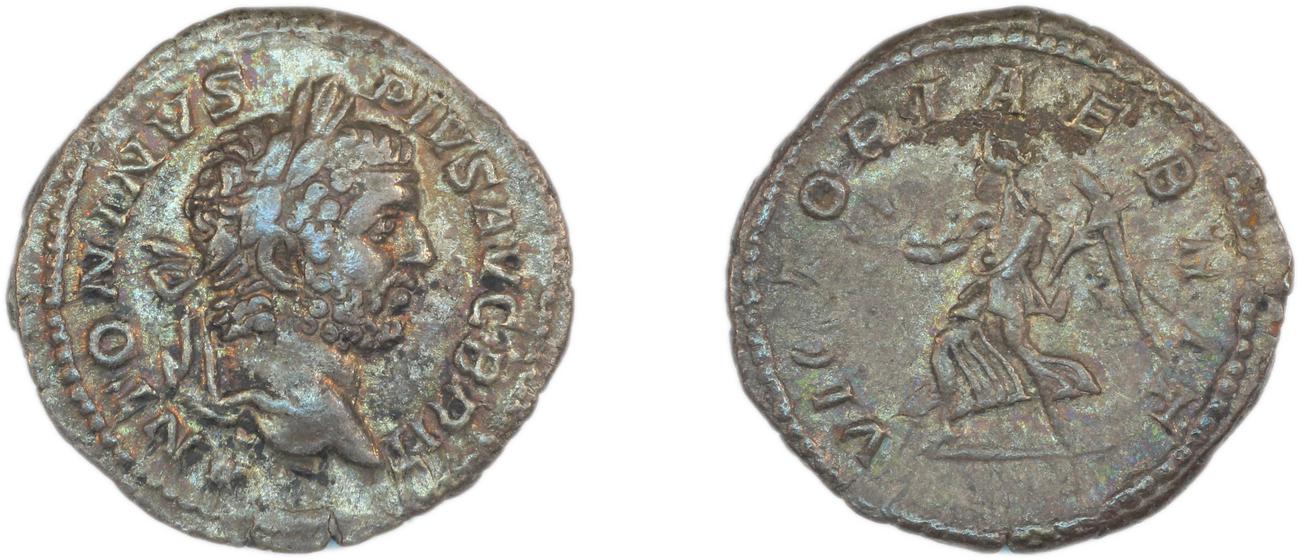 RIC IV Caracalla 231, аверс, Британский музей