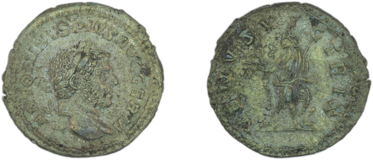 RIC IV Caracalla 312D, аверс, Британский музей