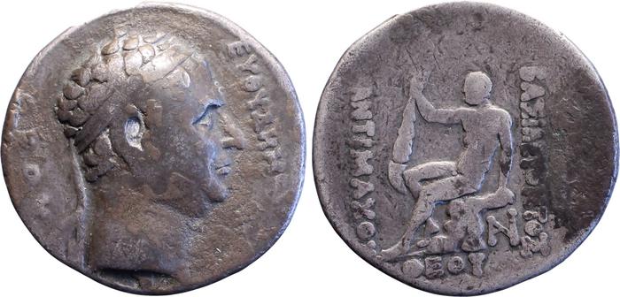 аверс Bactrian and Indo-Greek Coinage Antimachus I 2.1