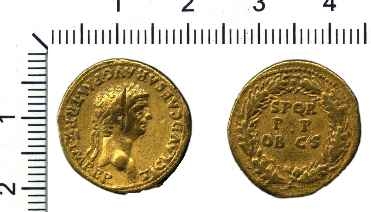 RIC I (second edition) Claudius 53, аверс, bm