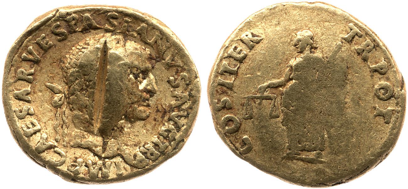 аверс RIC II, Part 1 (second edition) Vespasian 1106