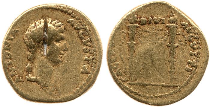 RIC I (second edition) Claudius 67, реверс, bm