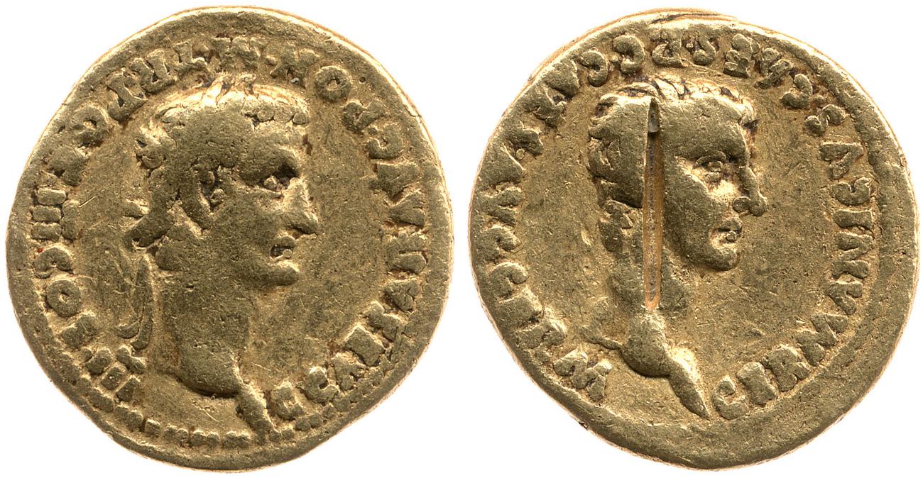 RIC I (second edition) Gaius/Caligula 25, аверс, bm
