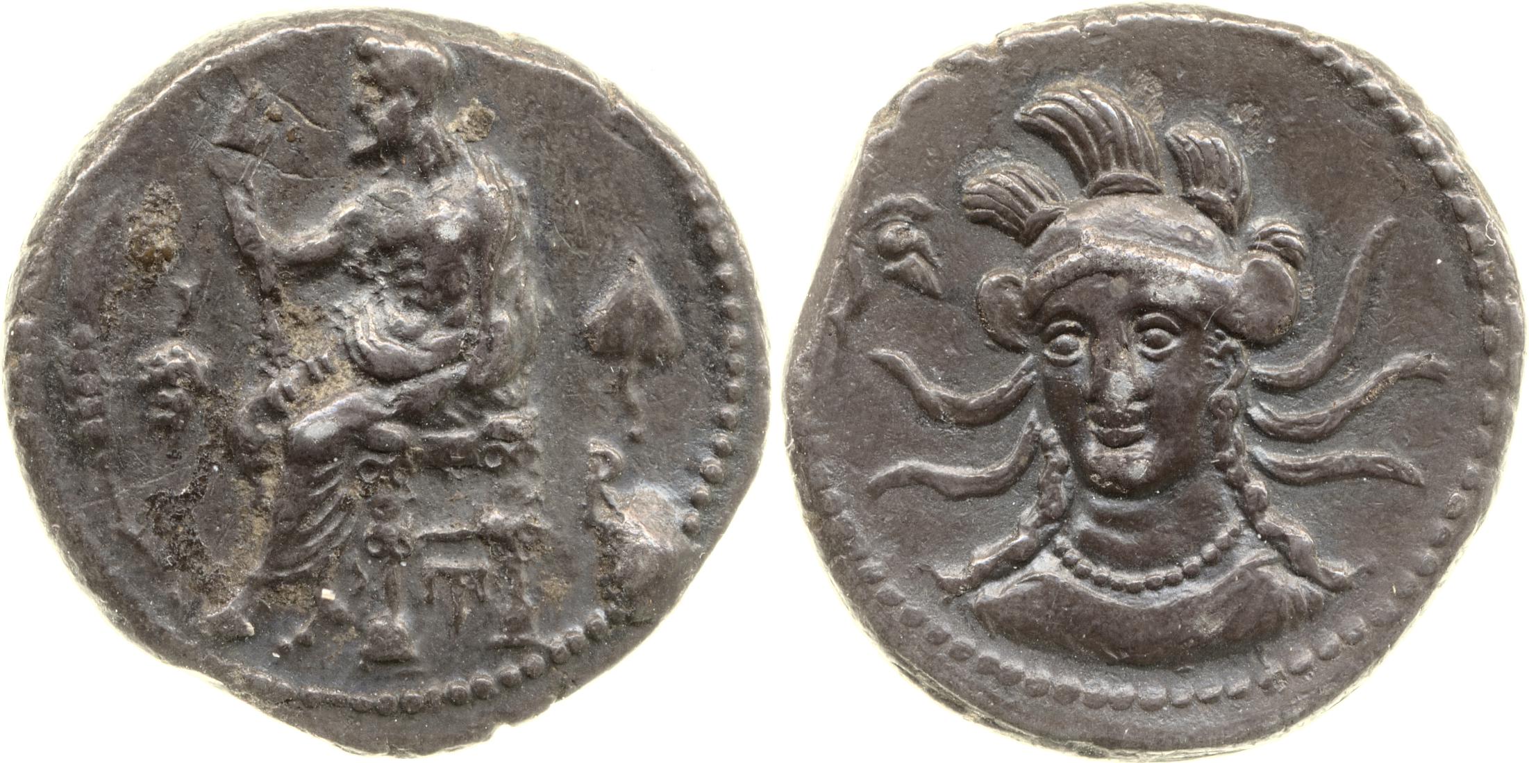 Balakros Tarsus Babelon 1910 728-30, аверс, Британский музей