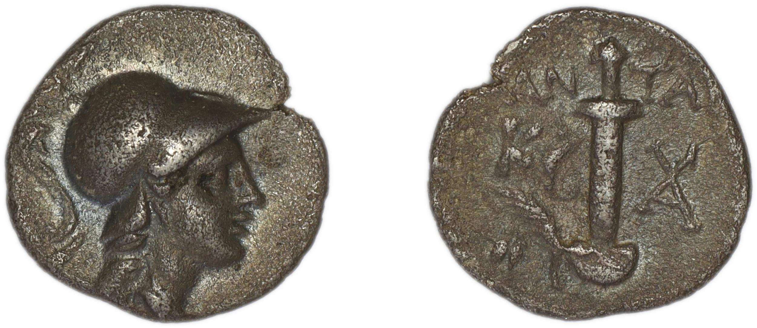 Caunus Ashton 1999 p. 142-5, 1-93, аверс, bm