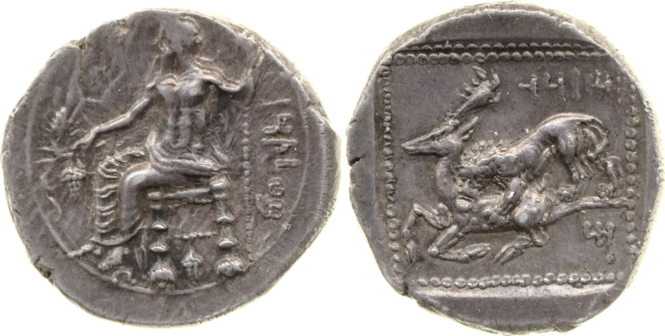 Mazaeus Tarsus Newell 1920 Series I, аверс, Британский музей