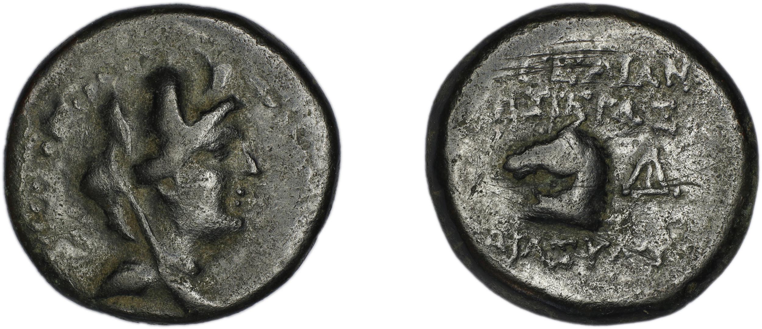 аверс Aegeae Bloesch 1982 Period 4B.103-7