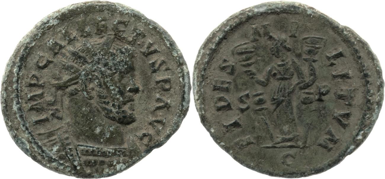 аверс RIC V Allectus 70