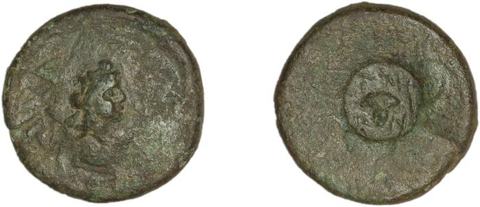 reverse Teos Kinns 1980 Period IV, AE 19